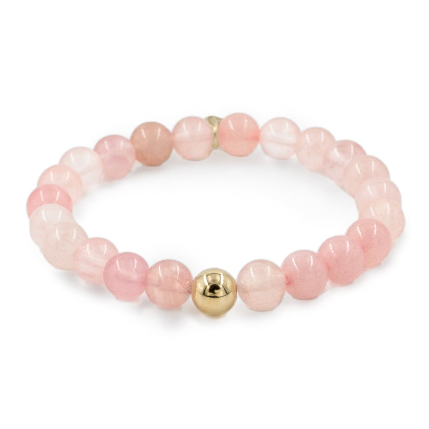 Calypsos Island Boutique Bracelet Felicity – Rose Quartz Beaded Bracelet