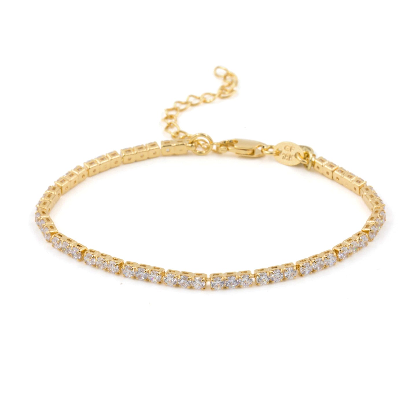 Calypsos Island Boutique Bracelet Kya - 18K Gold Filled Tennis Bracelet