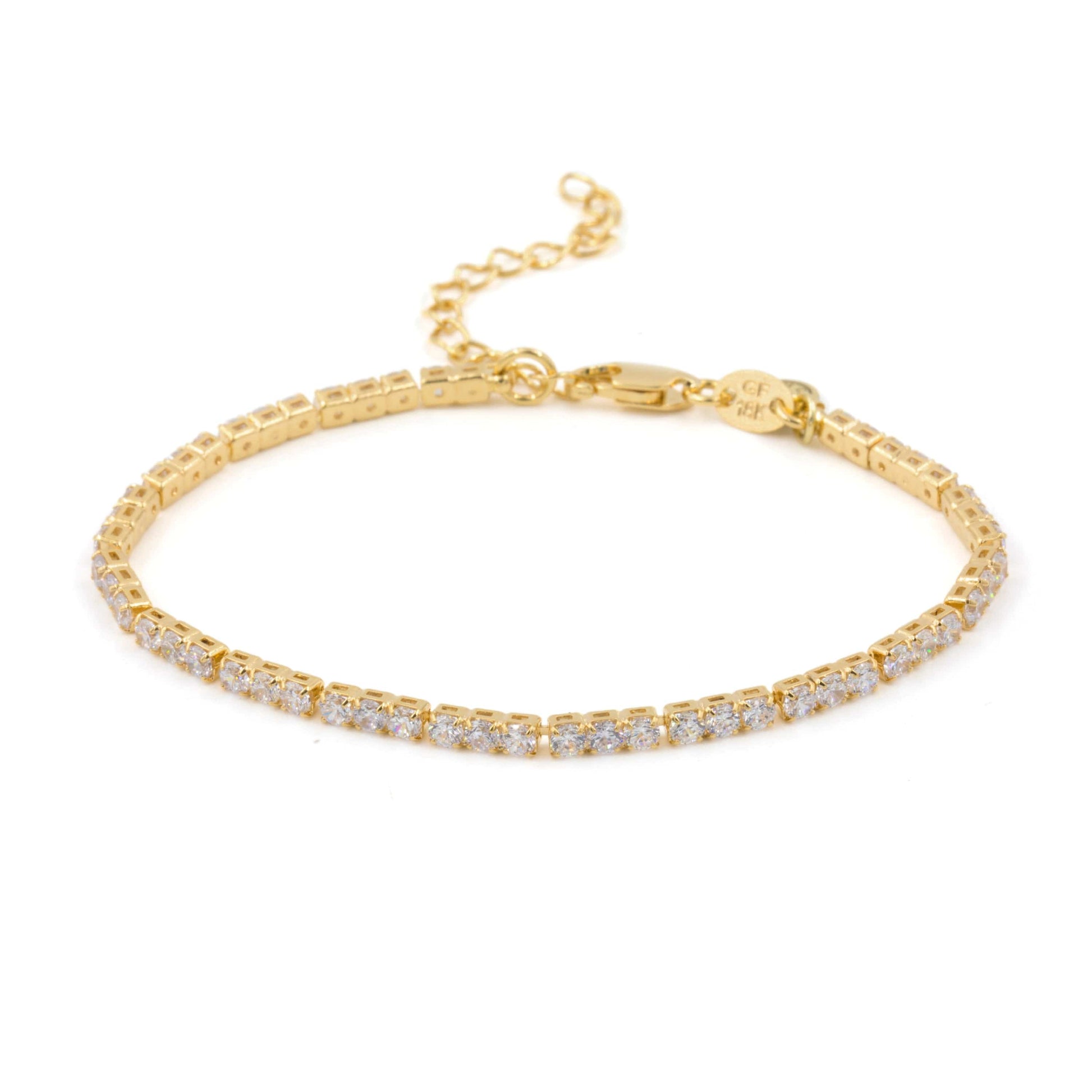 Calypsos Island Boutique Bracelet Kya - 18K Gold Filled Tennis Bracelet