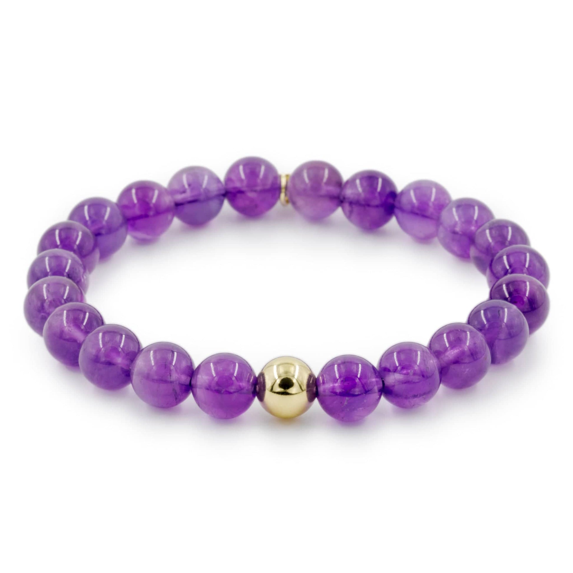 Calypsos Island Boutique Bracelet Serenity - Amethyst Beaded Bracelet