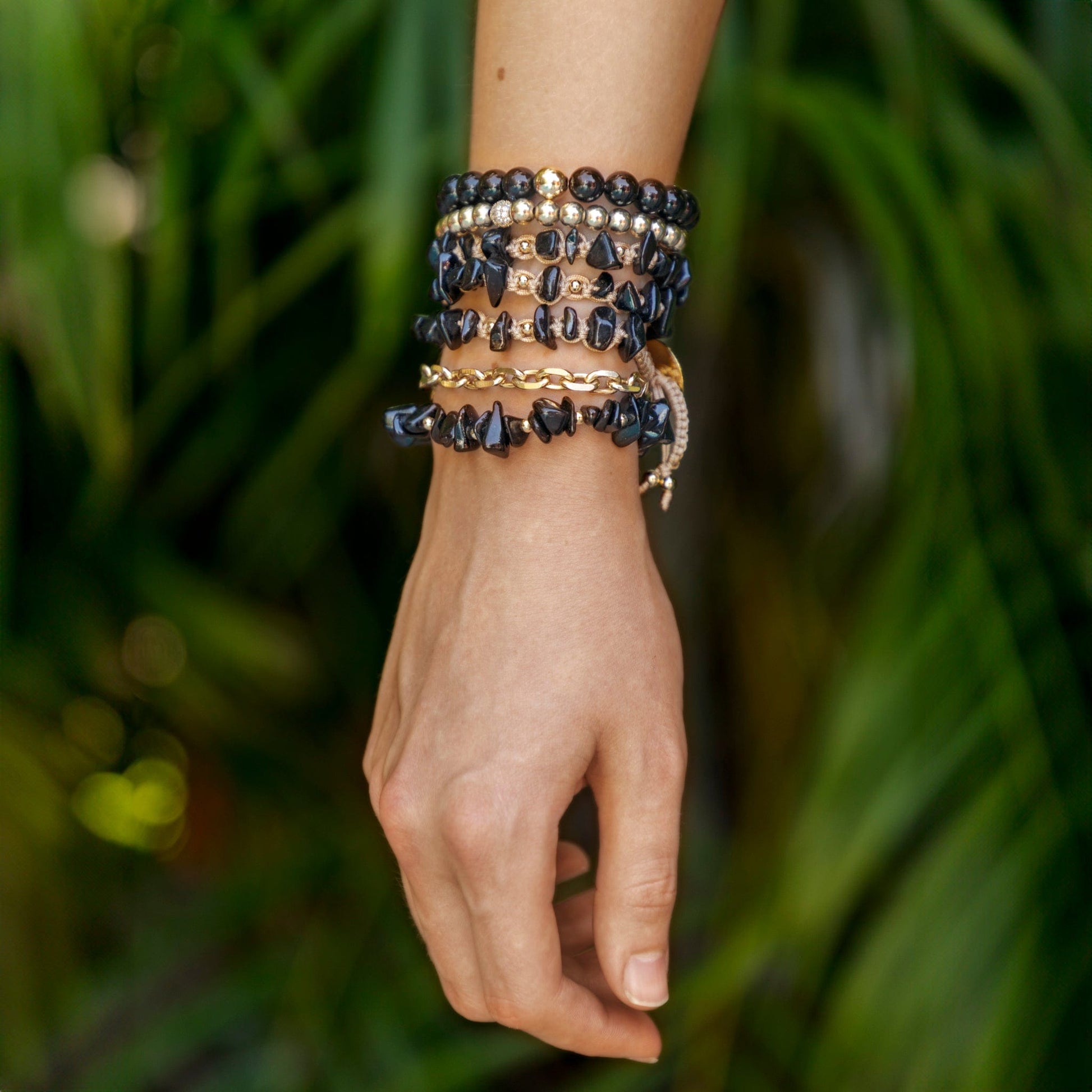 Calypsos Island Boutique Wrap Dhalia – Black Onyx Macrame Wrap