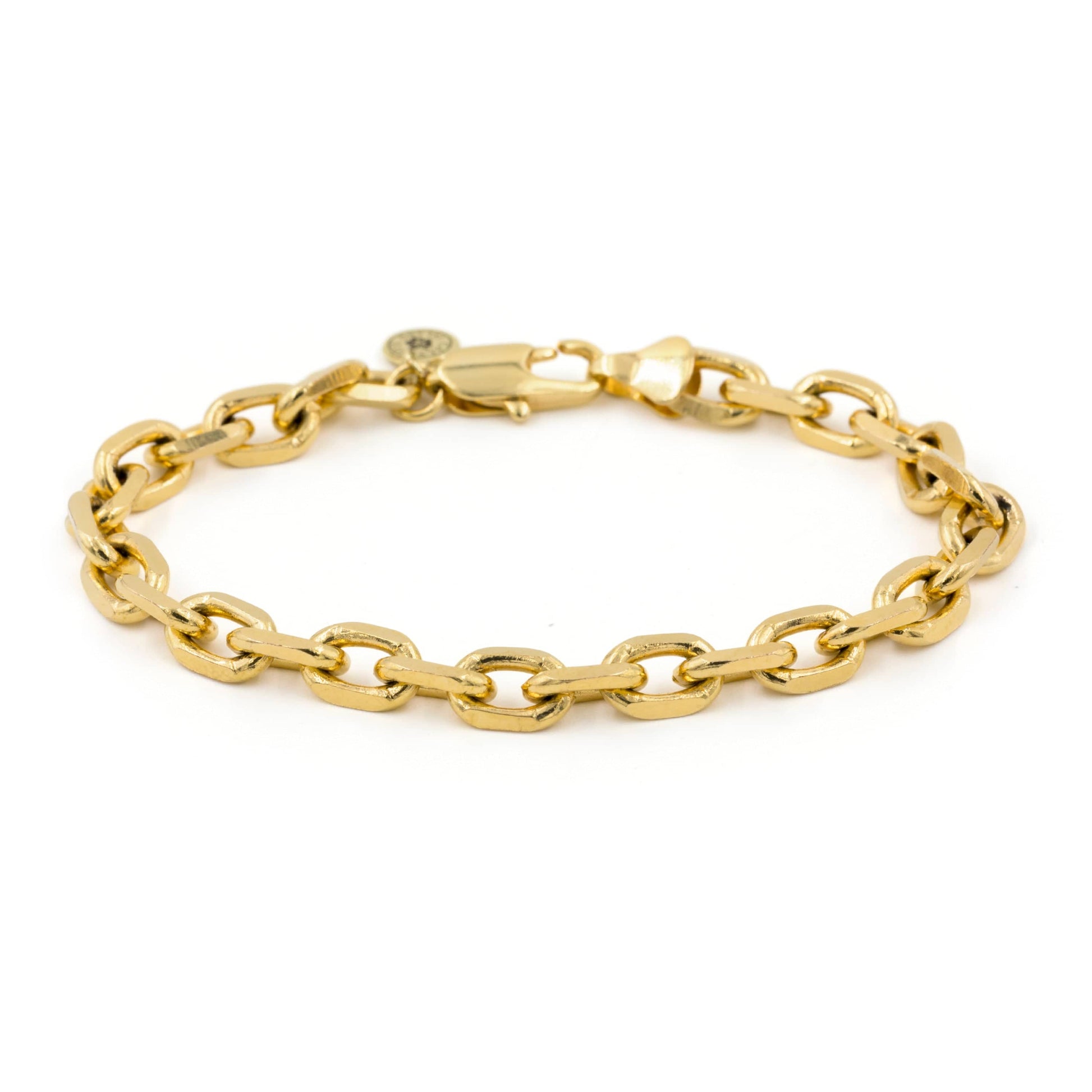 Calypsos Island Boutique Bracelet Aldina - 18K Gold-Filled Chunky Cable Bracelet