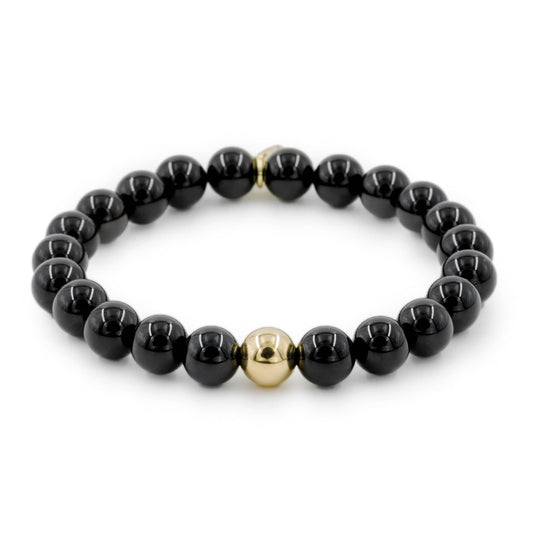 Calypsos Island Boutique Bracelet Vitality – Black Onyx Beaded Bracelet